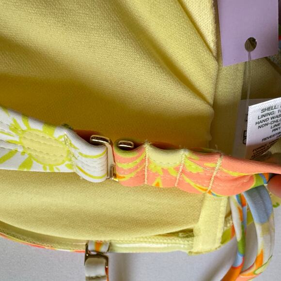 Wild Fable Women’s Floral Bikini Size S Size M Cheeky Bottom Bandeau Top NEW - Picture 12 of 14